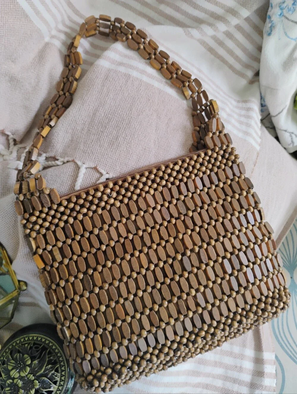 Vintage Bundle Groovy Granny Handbag Sunglass & Pouch